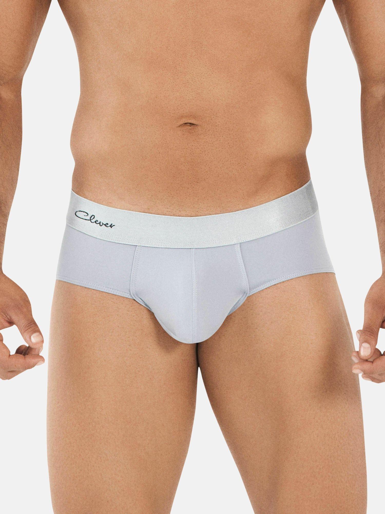 Briefs Eureka Herren Grau L von Clever