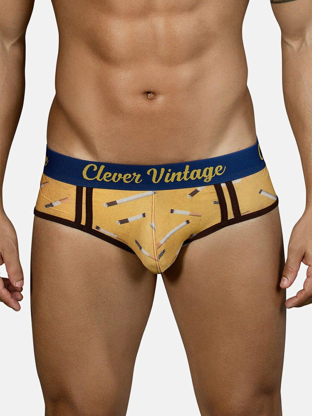 Briefs Cigar Herren Gelbgold M von Clever