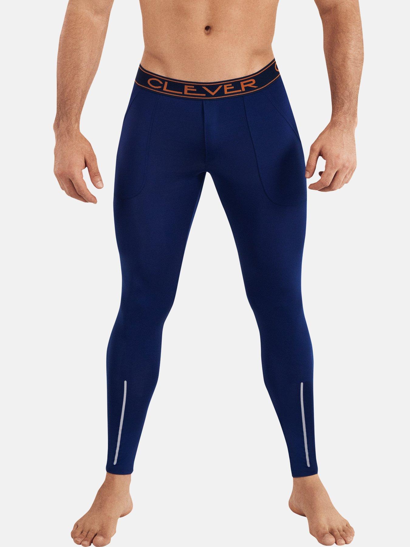 Lange Unterhosen Newport Herren Blau XL von Clever
