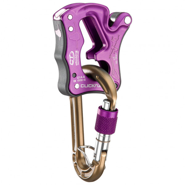 Climbing Technology - Click Up Kit - Sicherungsgerät lila Climbing Technology - Click Up Kit - Sicherungsgerät lila von Climbing Technology