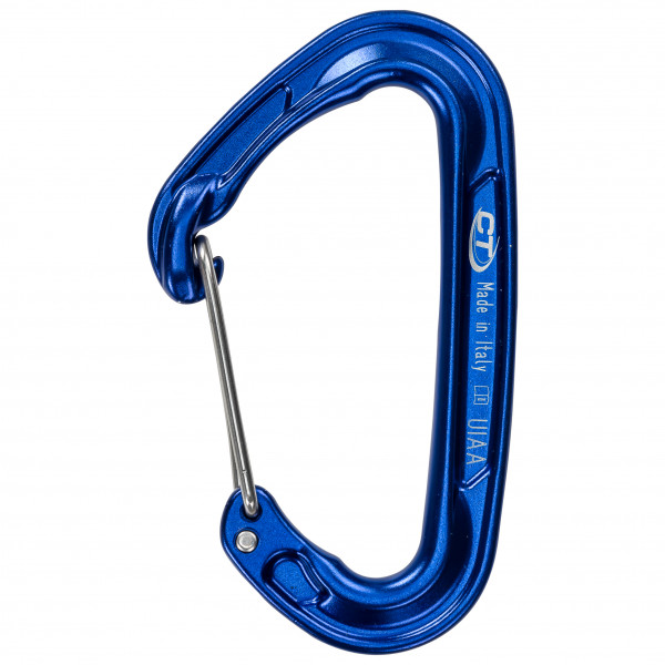 Climbing Technology - Fly-Weight Evo - Schnappkarabiner Gr Single blau von Climbing Technology