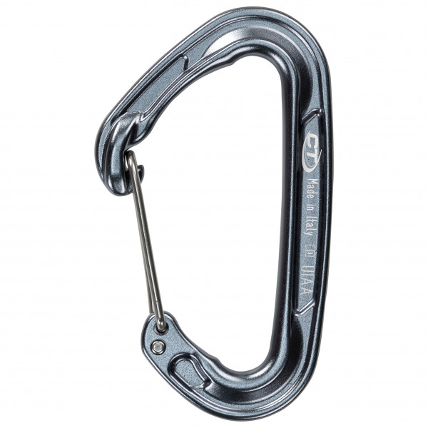 Climbing Technology - Fly-Weight Evo - Schnappkarabiner Gr Single grau/schwarz von Climbing Technology