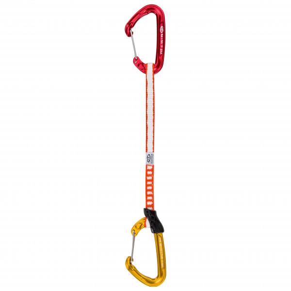 Climbing Technology - Fly-Weight Evo Set - Express-Set Gr 10 mm / 17 cm - Single beige/rot/weiß/rosa von Climbing Technology