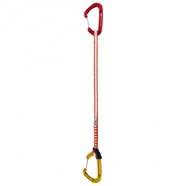 Climbing Technology - Fly-Weight Evo Set - Express-Set Gr 10 mm / 35 cm - Single rot/ gold von Climbing Technology