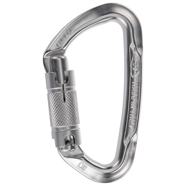 Climbing Technology - Lime WG - Schnappkarabiner Gr One Size grau von Climbing Technology