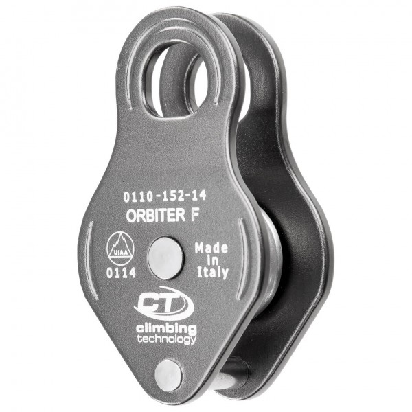 Climbing Technology - Orbiter F - Seilrolle grau Climbing Technology - Orbiter F - Seilrolle grau von Climbing Technology