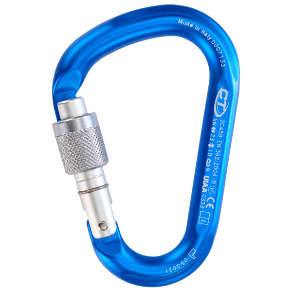 Climbing Technology - Snappy SG - HMS-Karabiner blau Climbing Technology - Snappy SG - HMS-Karabiner blau von Climbing Technology