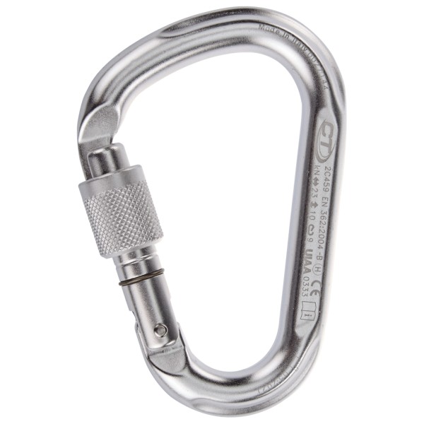 Climbing Technology - Snappy SG - HMS-Karabiner grau Climbing Technology - Snappy SG - HMS-Karabiner grau von Climbing Technology