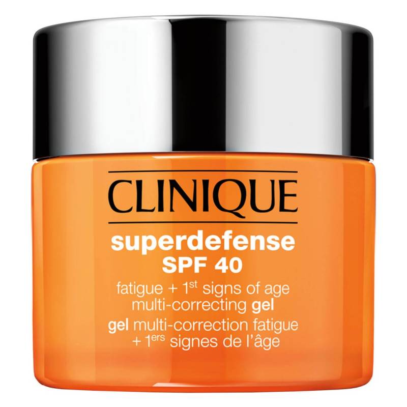 Superdefense - SPF 40 Fatigue + 1st Signs of Age Multi-Correcting Gel von Clinique