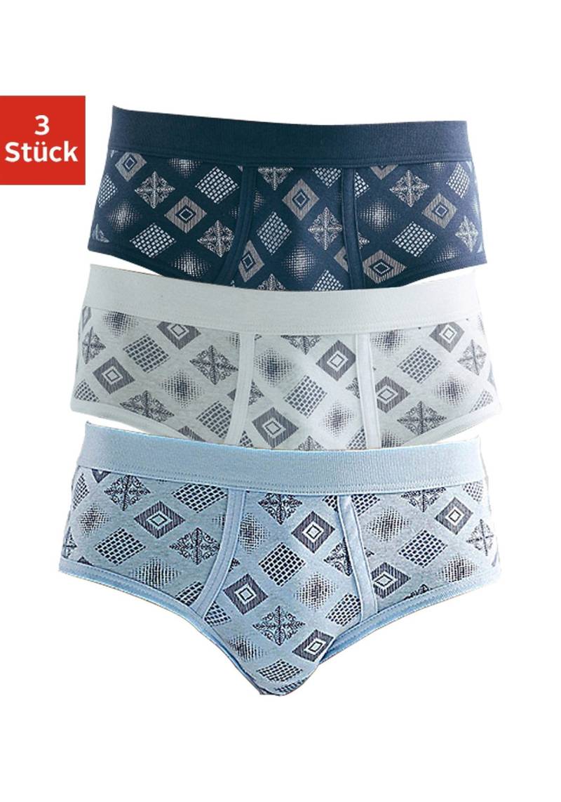 Clipper Slip, (Packung, 3 St.), schöne Feinripp-Qualität aus reiner Baumwolle von Clipper