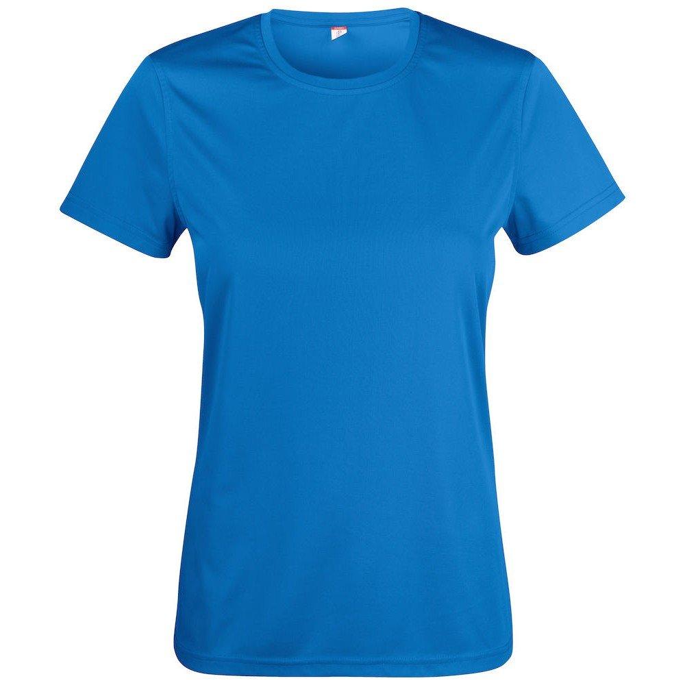 Basic Active Tshirt Damen Königsblau L von Clique