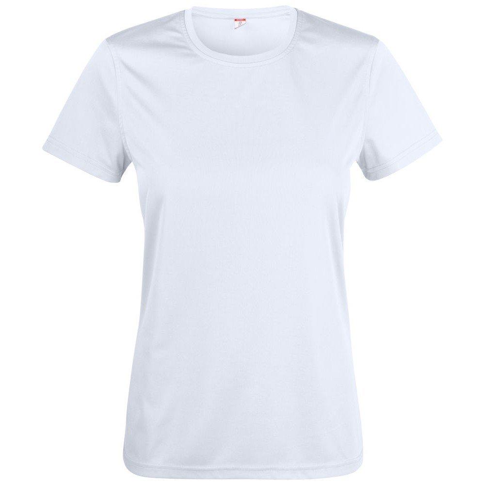 Basic Active Tshirt Damen Weiss XL von Clique