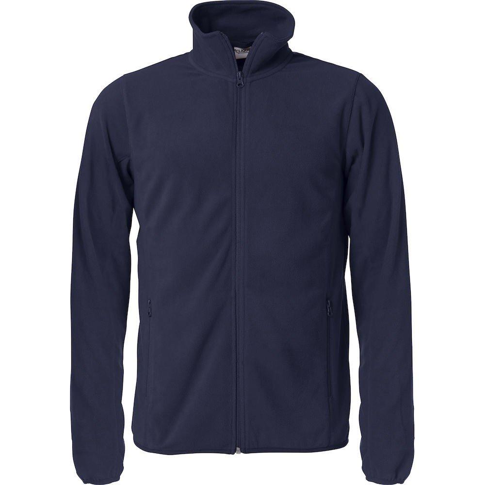 Basic Fleecejacke Herren Marine S von Clique