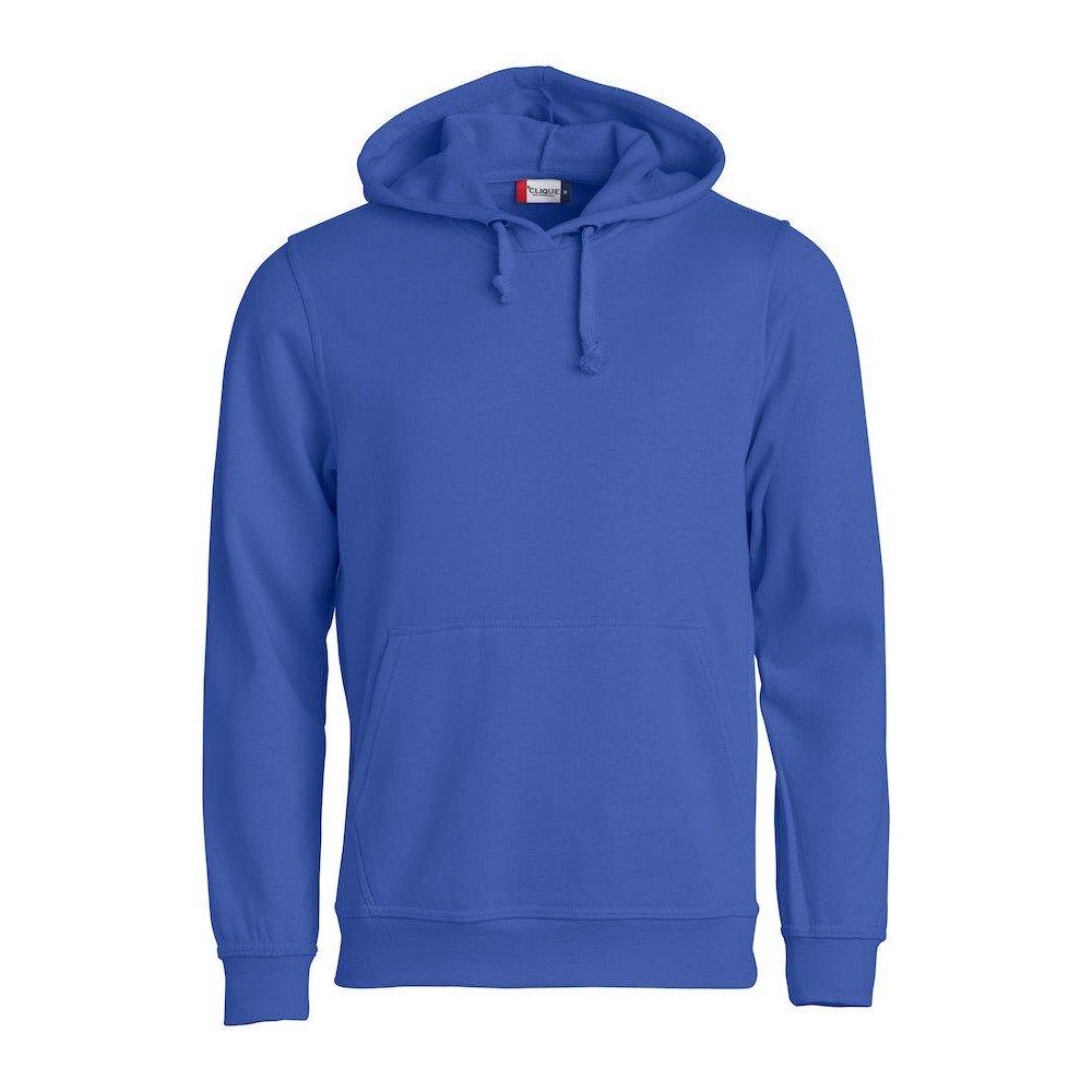 Basic Kapuzenpullover Damen Blau 3XL von Clique