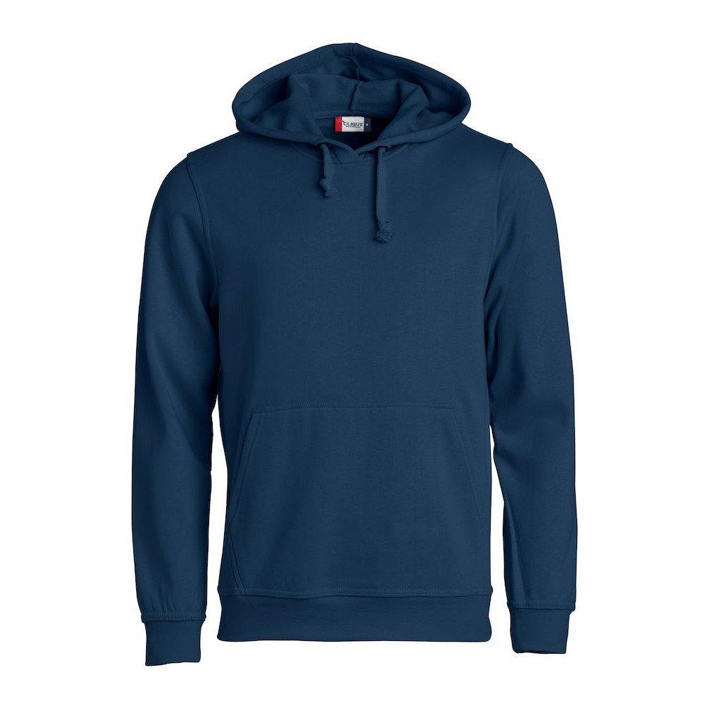 Basic Kapuzenpullover Damen Marine S von Clique