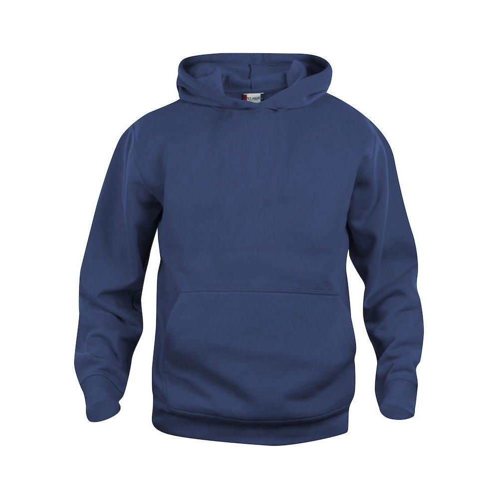 Basic Kapuzenpullover Mädchen Marine 128 von Clique