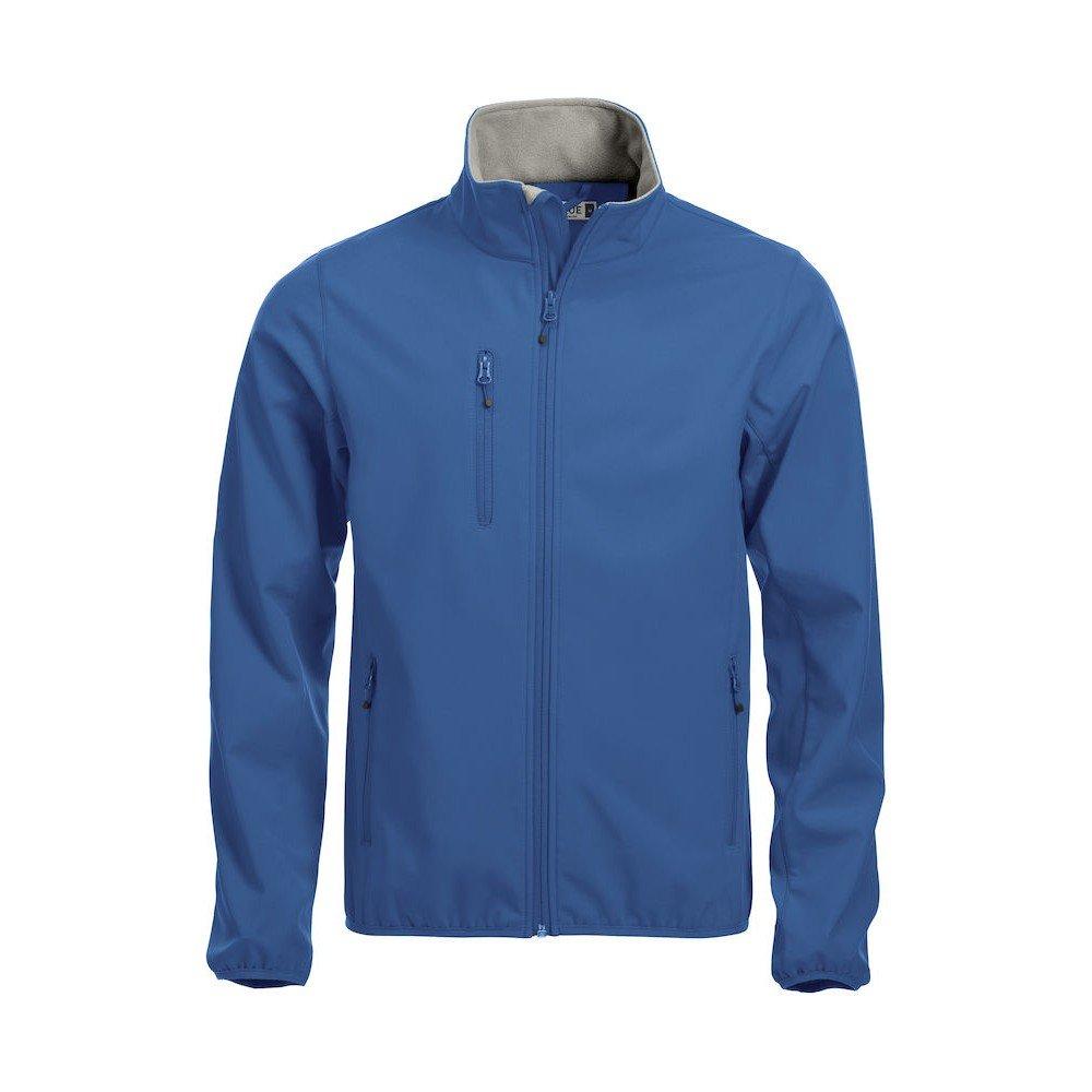 Basic Softshelljacke Herren Königsblau XS von Clique