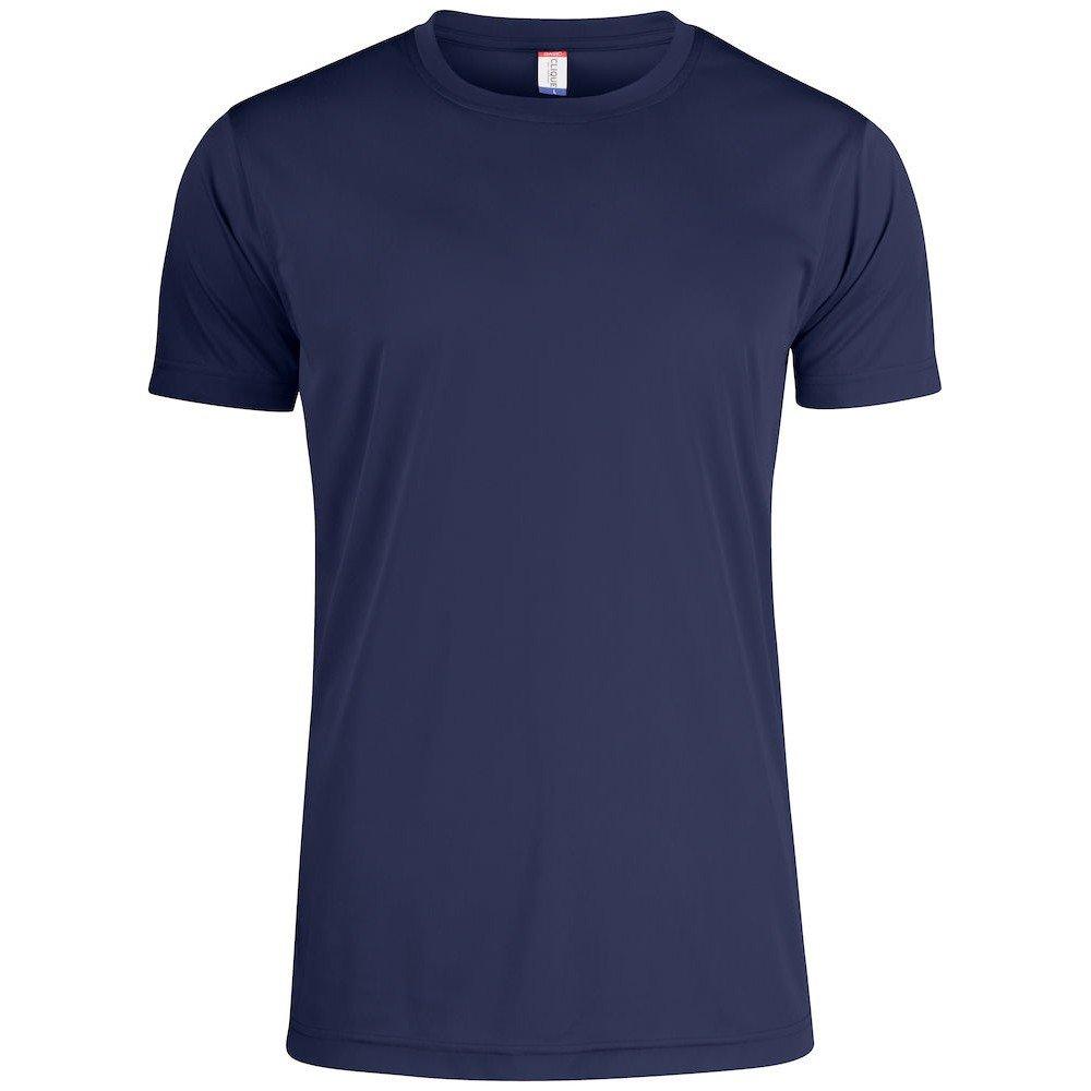 Basic Tshirt Aktiv Jungen Marine 122/128 von Clique