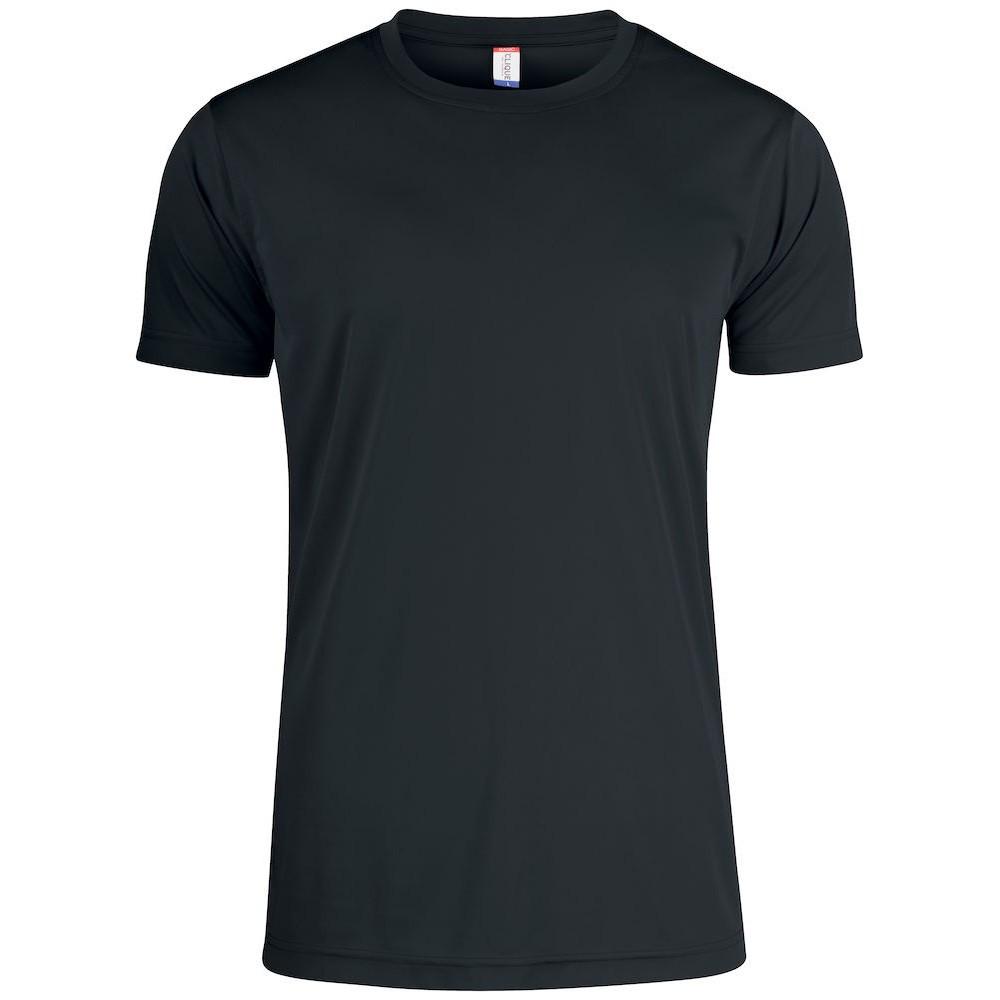 Basic Tshirt Aktiv Jungen Schwarz 158/164 von Clique