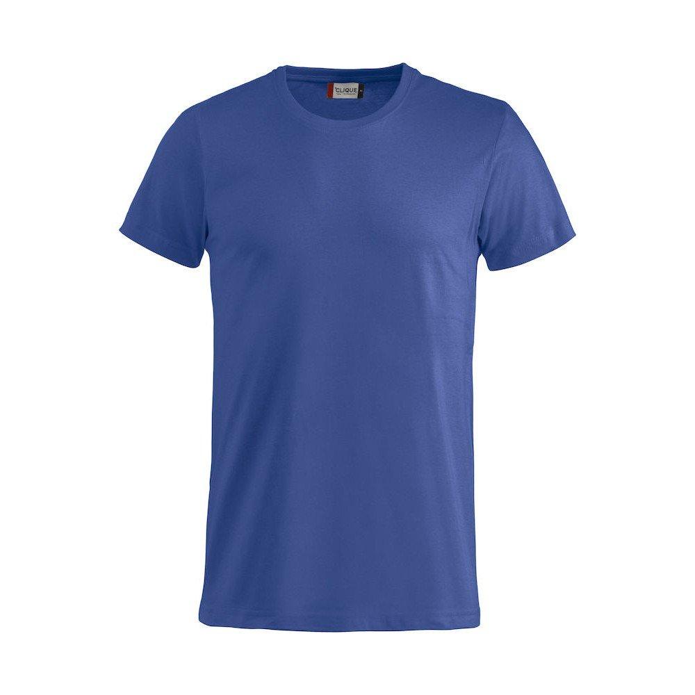 Basic Tshirt Herren Blau 3XL von Clique