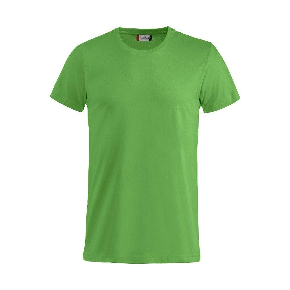 Basic Tshirt Herren Grün L von Clique