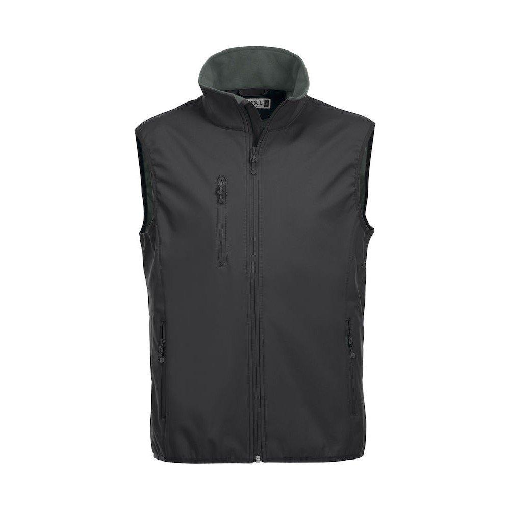 Basic Weste Herren Schwarz 3XL von Clique