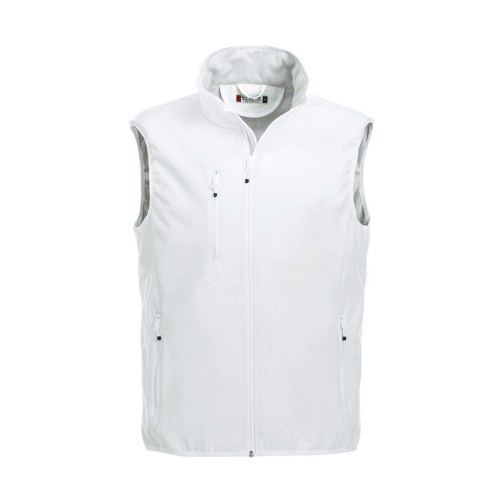 Basic Weste Herren Weiss XS von Clique