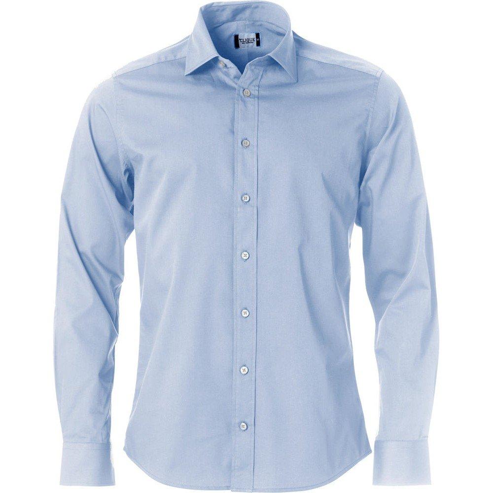 Clark Formelles Hemd Herren Hellblau XL von Clique