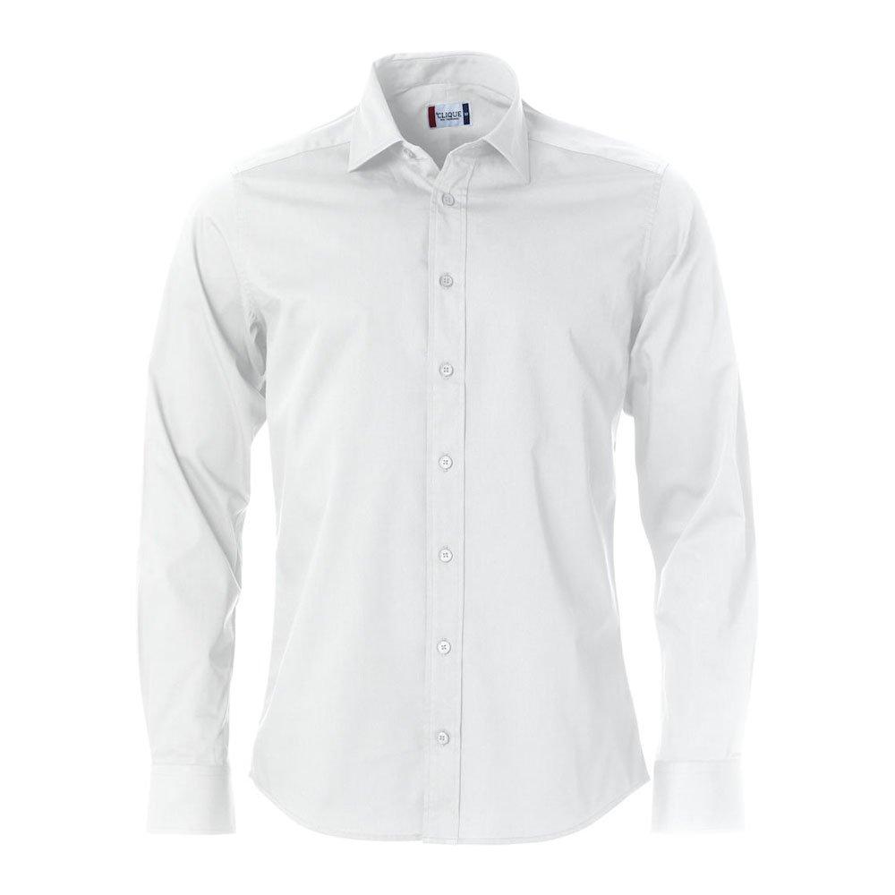 Clark Formelles Hemd Herren Weiss XL von Clique