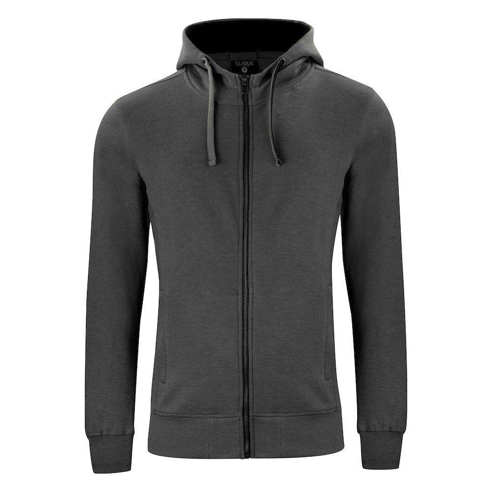 Classic Hoodie Mit Durchgehendem Reißverschluss Herren Taubengrau 4XL von Clique