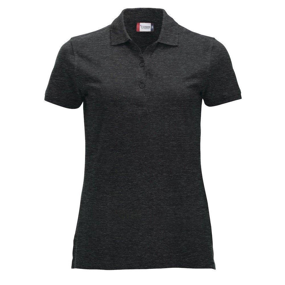 Classic Marion Poloshirt Damen Anthrazit XS von Clique