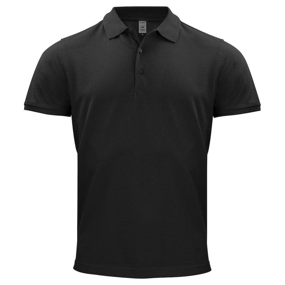 Classic Poloshirt Herren Schwarz 3XL von Clique