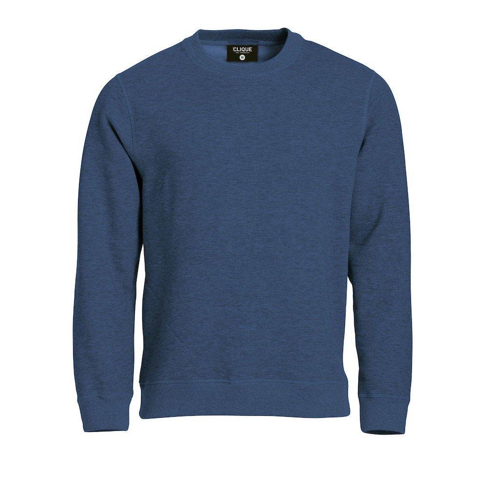 Classic Sweatshirt Rundhalsausschnitt Damen Blau XXL von Clique