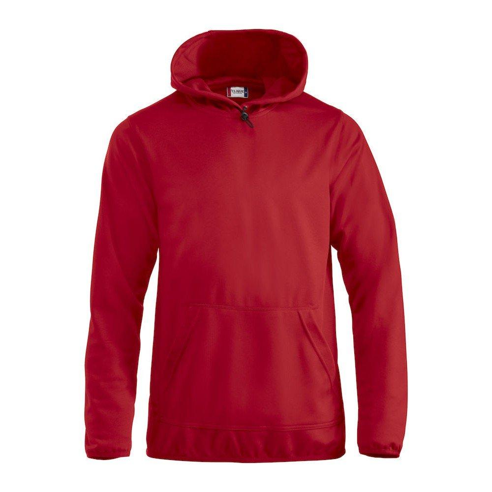 Danville Kapuzenpullover Damen Rot Bunt L von Clique