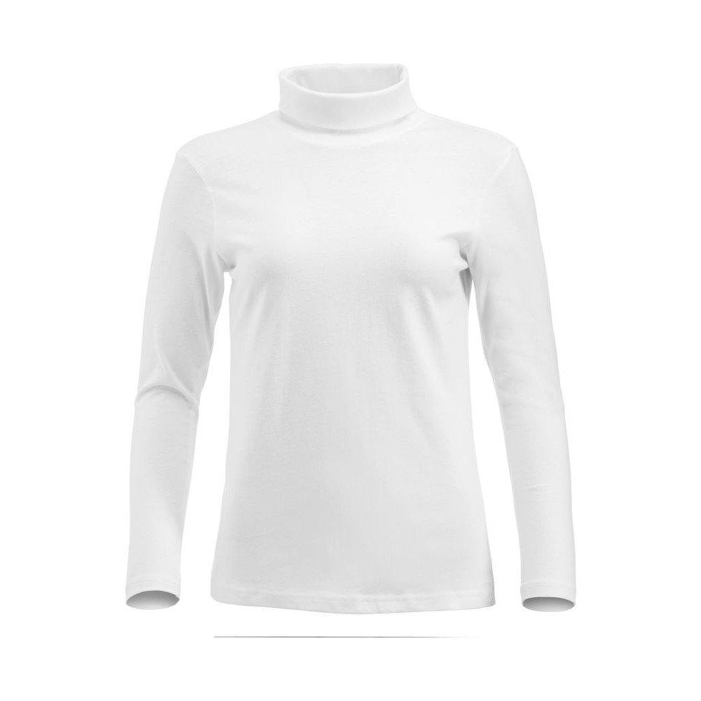 Ezel Rollkragen Damen Weiss XL von Clique