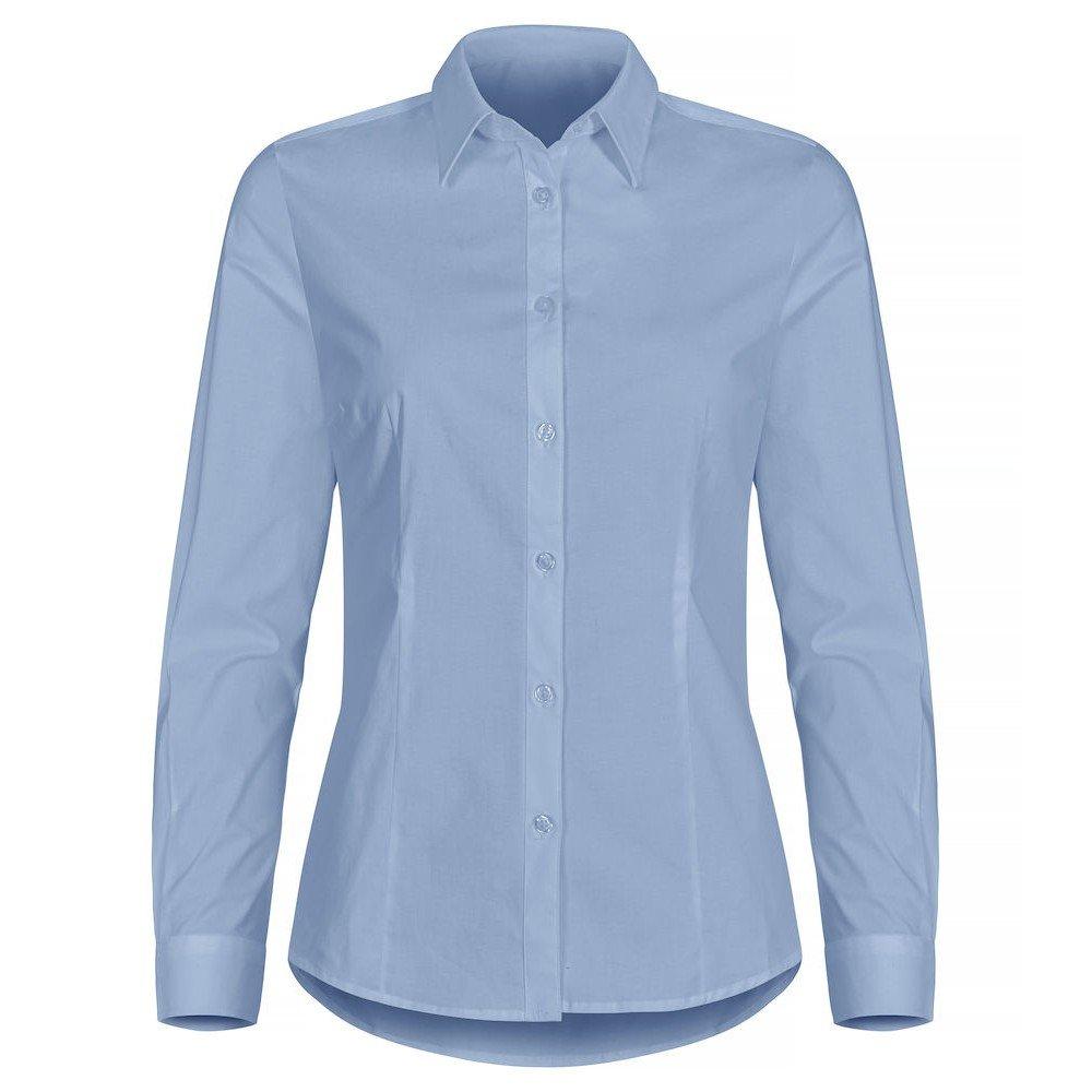 Formelles Hemd Damen Hellblau XXL von Clique