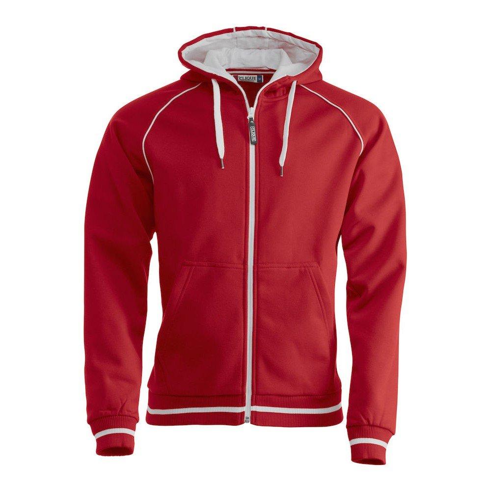 Gerry Kapuzenjacke Herren Rot Bunt M von Clique