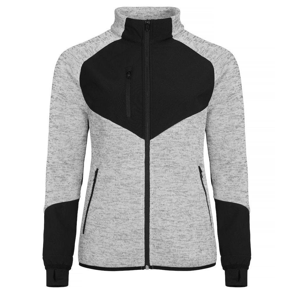 Haines Fleecejacke Damen Grau S von Clique