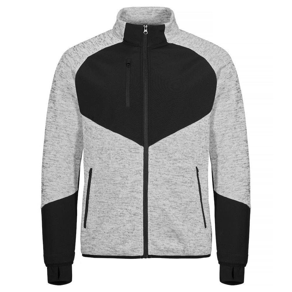 Haines Fleecejacke Herren Schwarz L von Clique