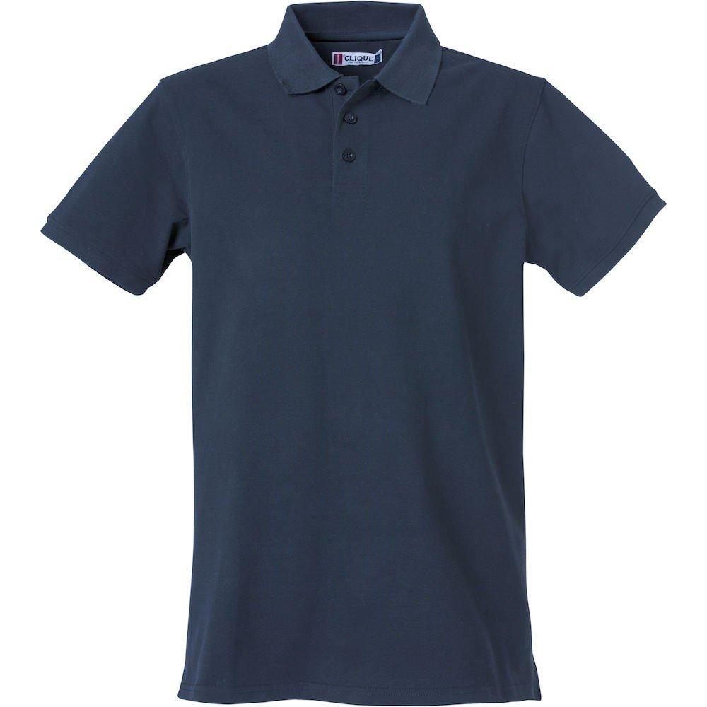 Heavy Premium Poloshirt Herren Marine L von Clique