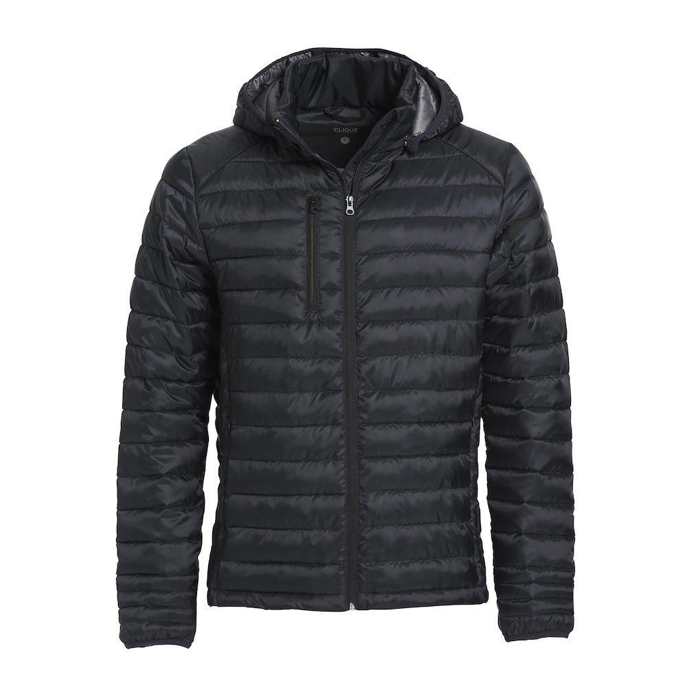 Hudson Steppjacke Herren Schwarz M von Clique