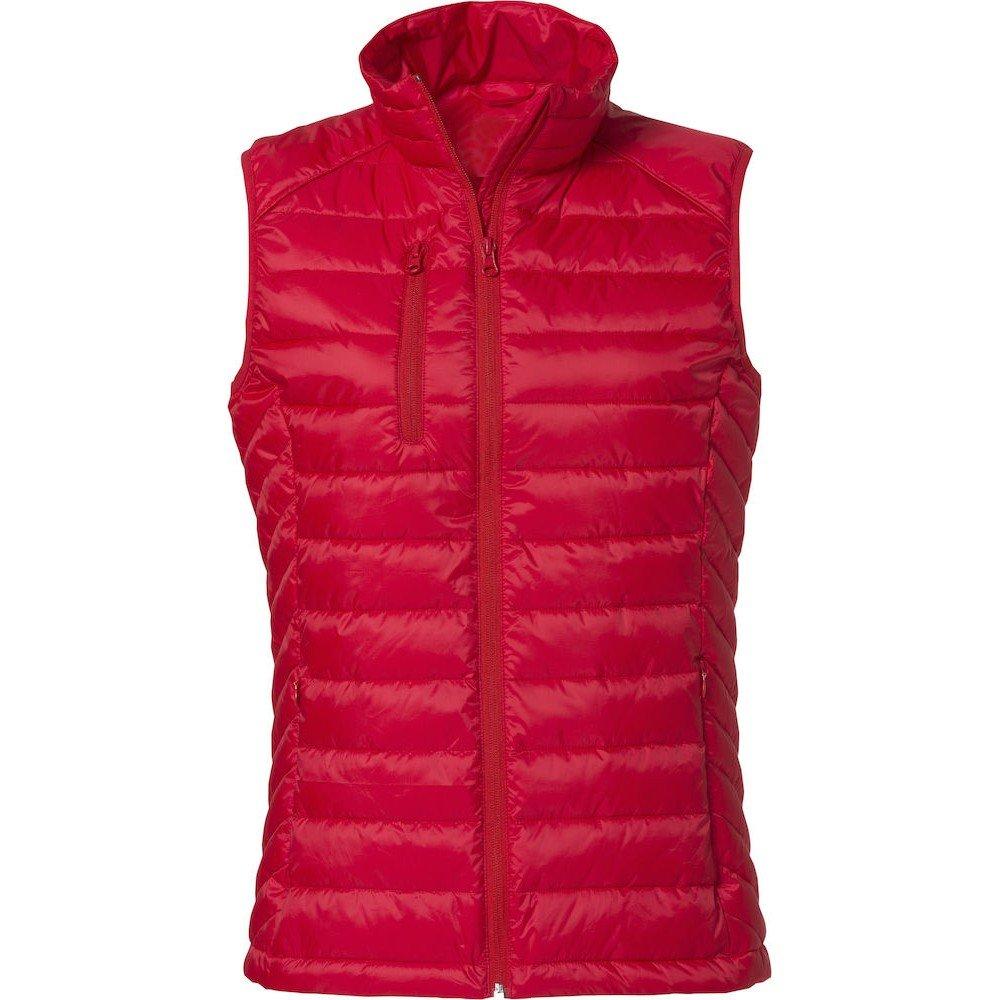 Hudson Weste Damen Rot Bunt M von Clique