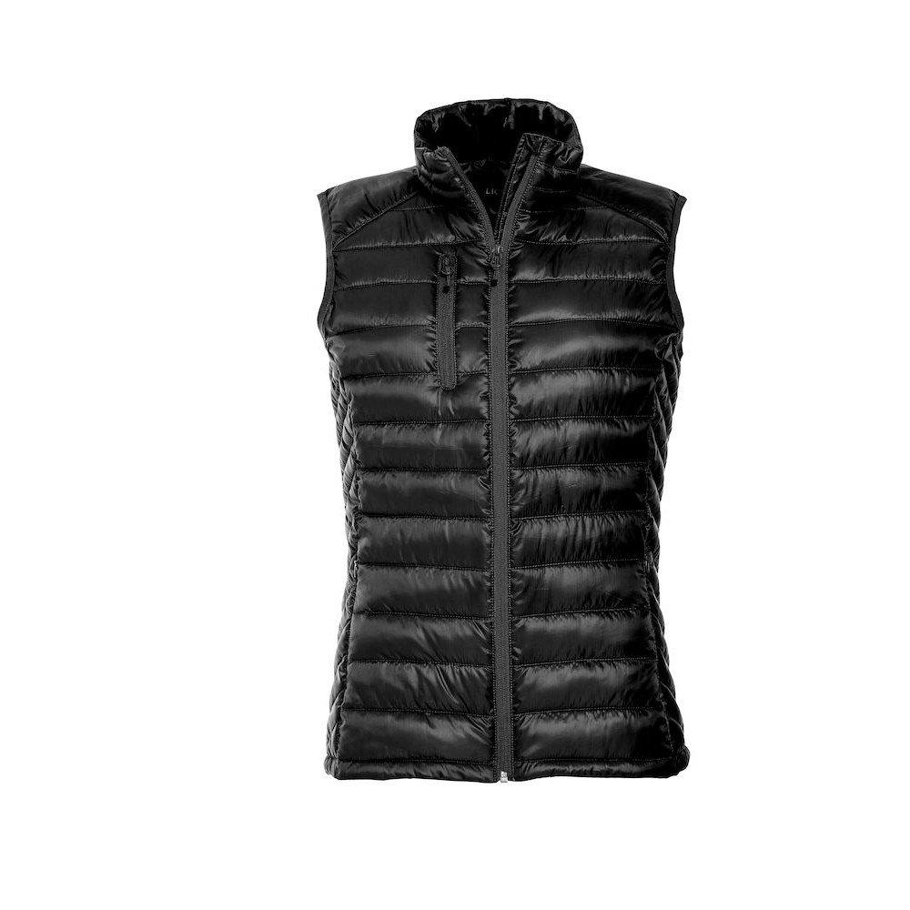 Hudson Weste Damen Schwarz XS von Clique