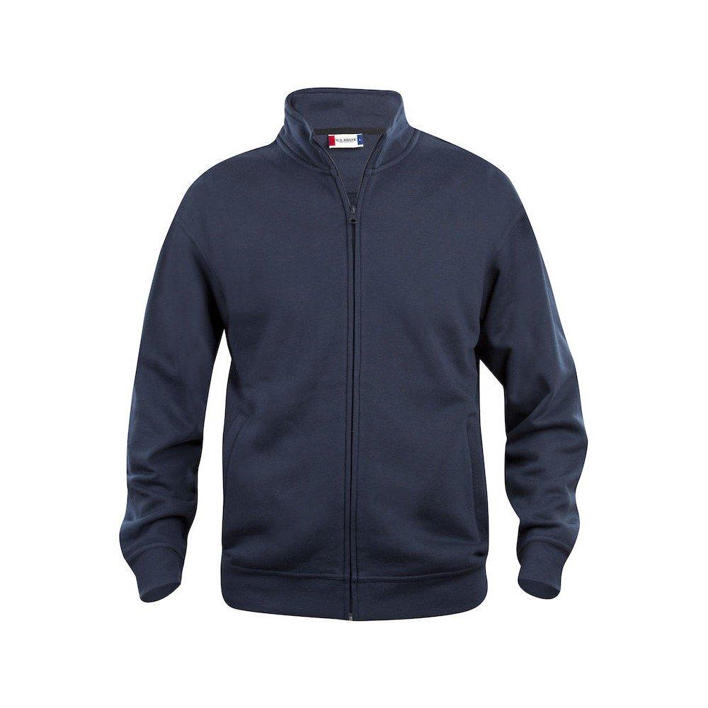 Jacke Durchgehender Reißverschluss Herren Marine 5XL von Clique