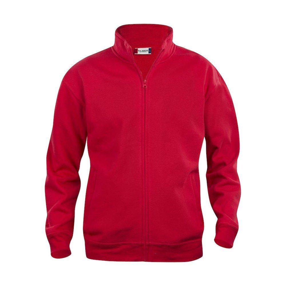 Jacke Durchgehender Reißverschluss Herren Rot Bunt XS von Clique