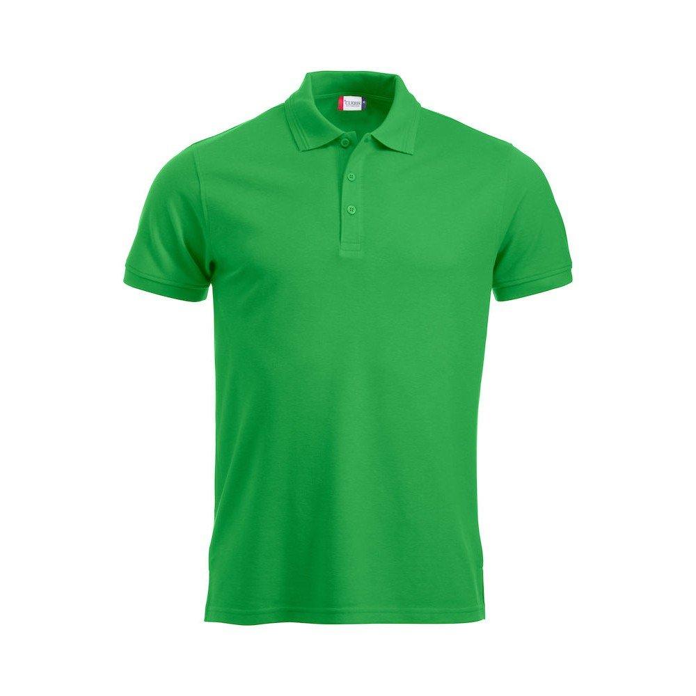 Manhattan Poloshirt Herren Grün XXL von Clique