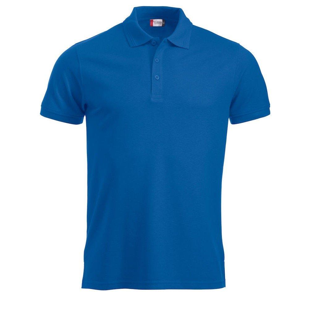 Manhattan Poloshirt Herren Königsblau XXL von Clique