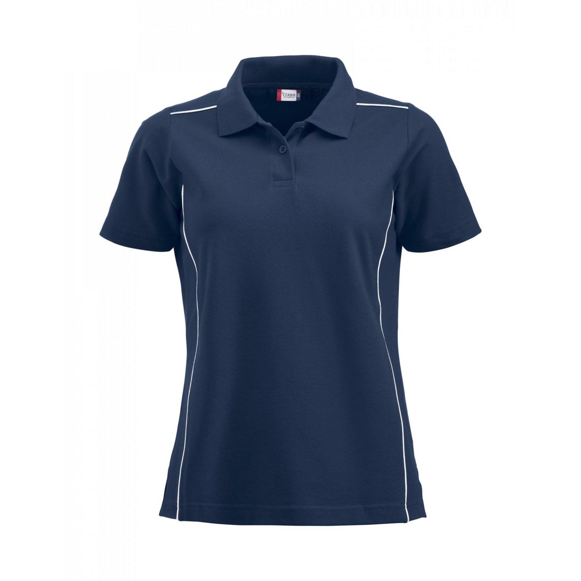 New Alpena Poloshirt Damen Marine L von Clique