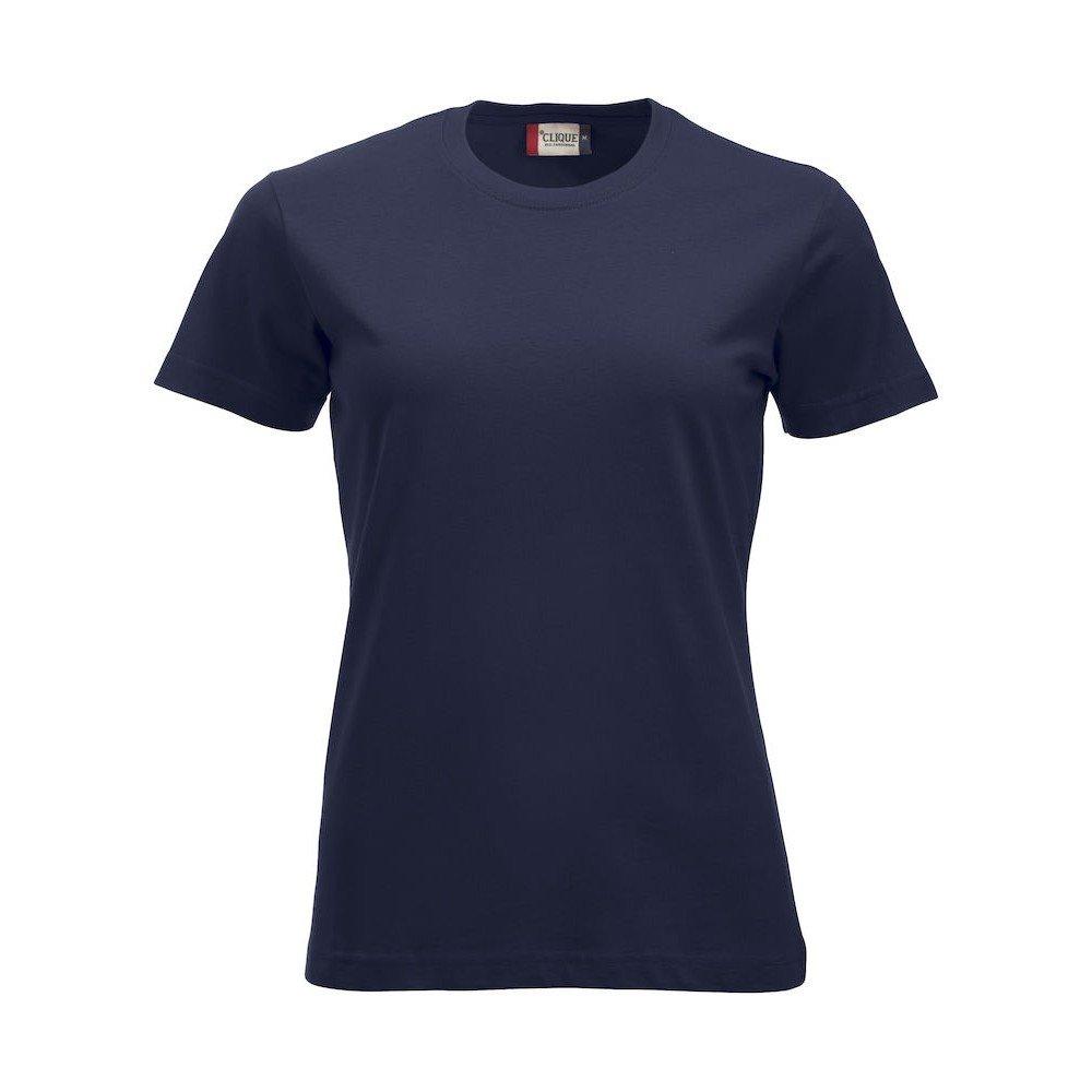 New Classic Tshirt Damen Marine XS von Clique