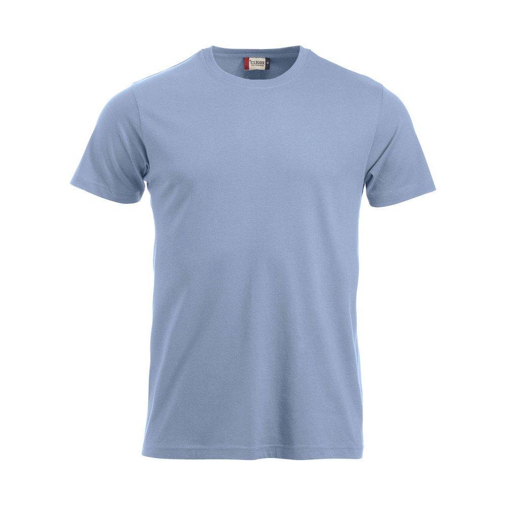 New Classic Tshirt Herren Hellblau XS von Clique